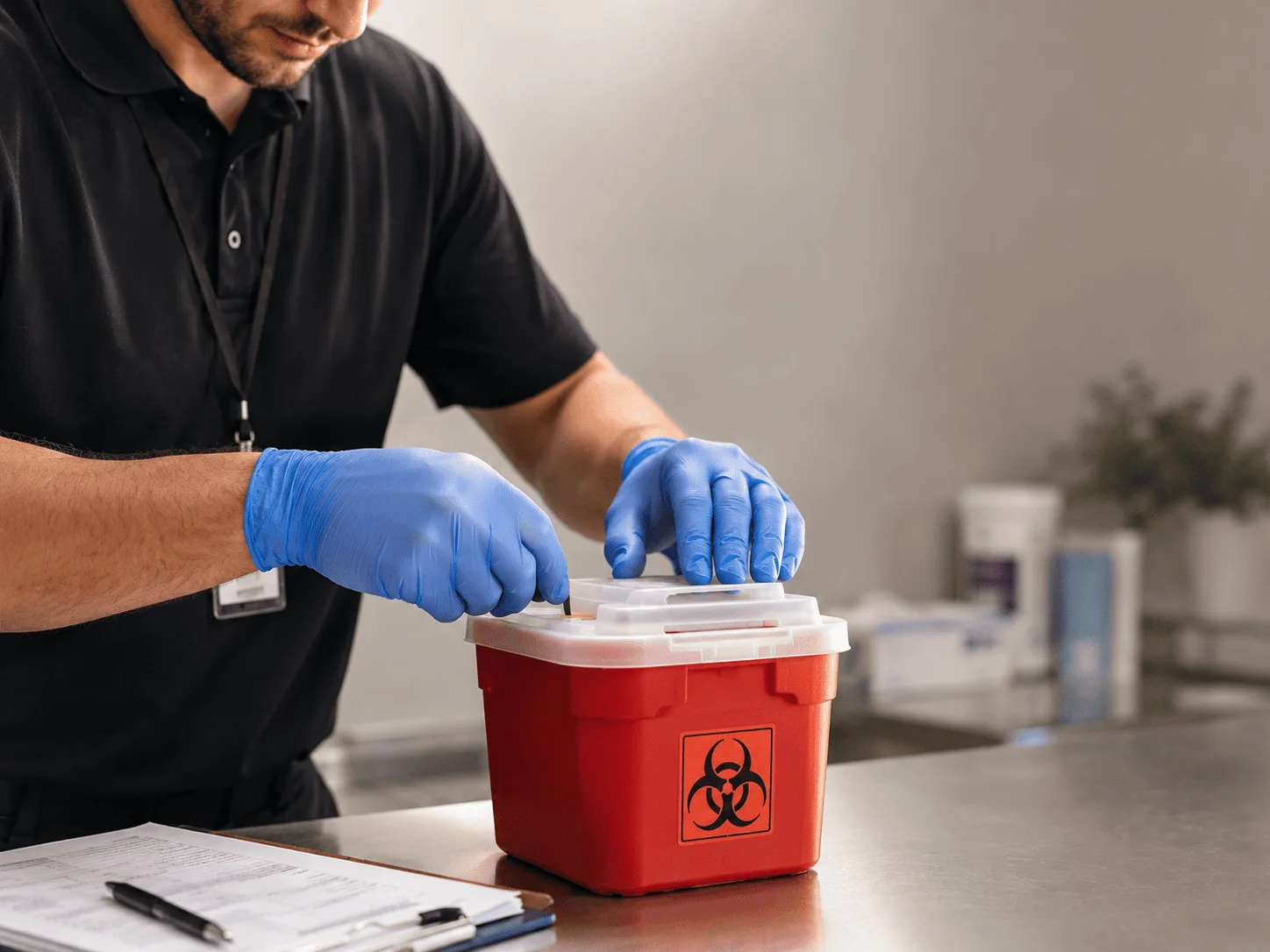 Why choose Sharps Waste Disposal in Bannister, MI